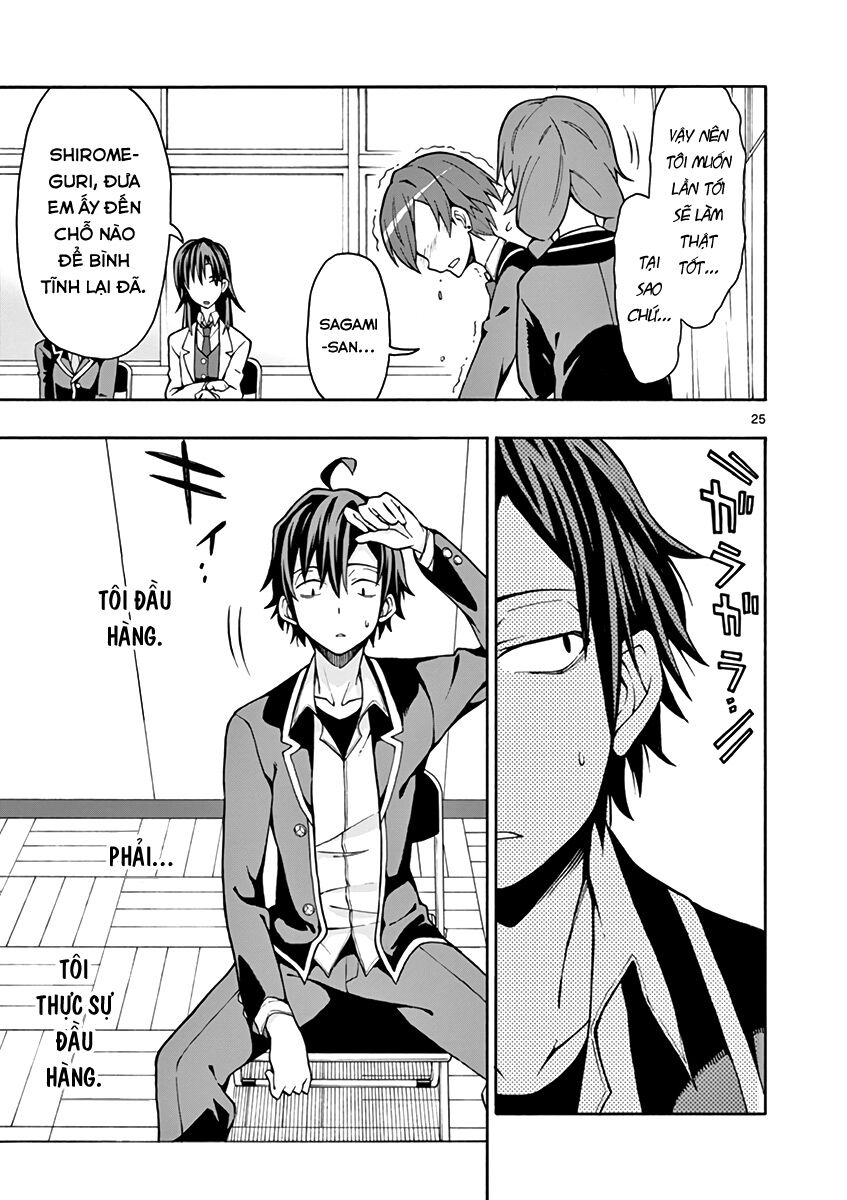 Chuyện Tình Thanh Xuân Bi Hài Của Tôi Quả Nhiên Là Sai Lầm @Comic Chapter 48 - Trang 23