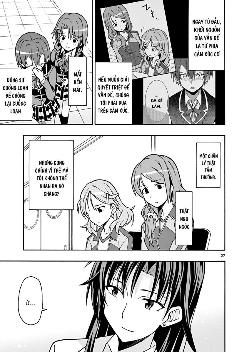 Chuyện Tình Thanh Xuân Bi Hài Của Tôi Quả Nhiên Là Sai Lầm @Comic Chapter 48 - Trang 25