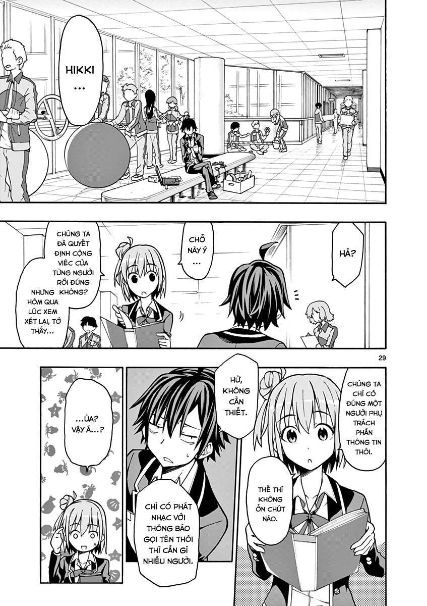 Chuyện Tình Thanh Xuân Bi Hài Của Tôi Quả Nhiên Là Sai Lầm @Comic Chapter 48 - Trang 27