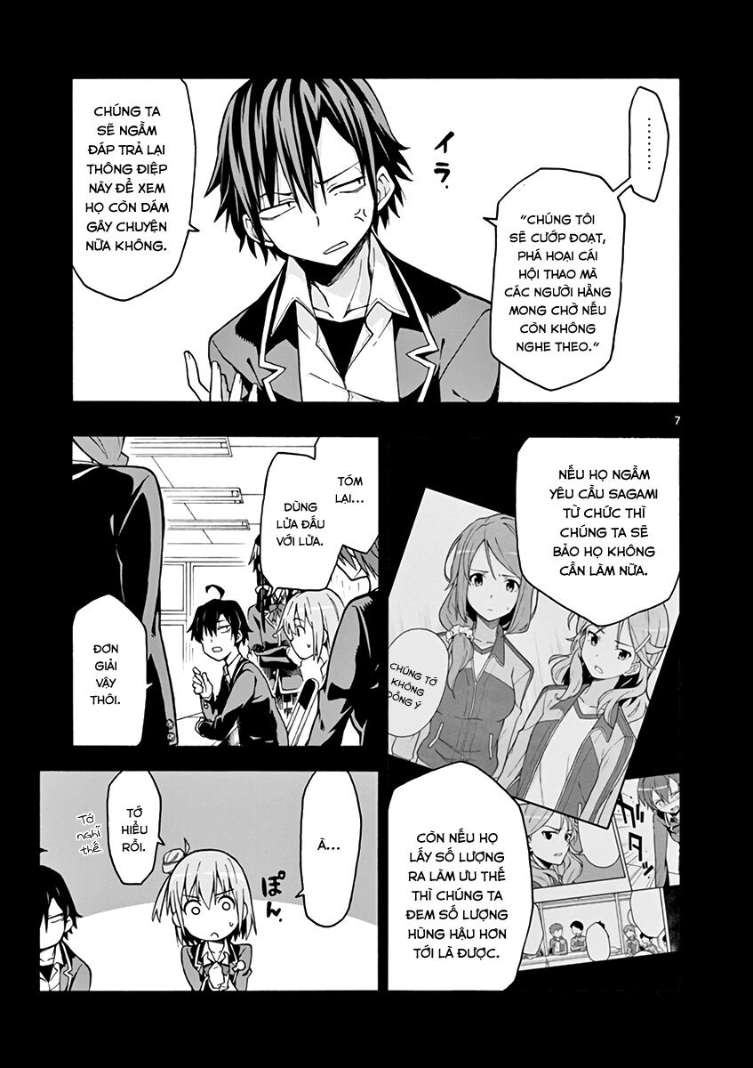 Chuyện Tình Thanh Xuân Bi Hài Của Tôi Quả Nhiên Là Sai Lầm @Comic Chapter 48 - Trang 7