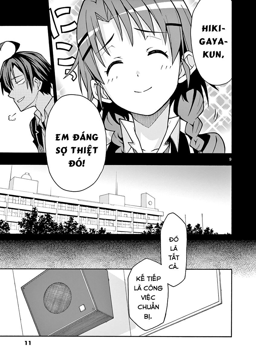 Chuyện Tình Thanh Xuân Bi Hài Của Tôi Quả Nhiên Là Sai Lầm @Comic Chapter 48 - Trang 9
