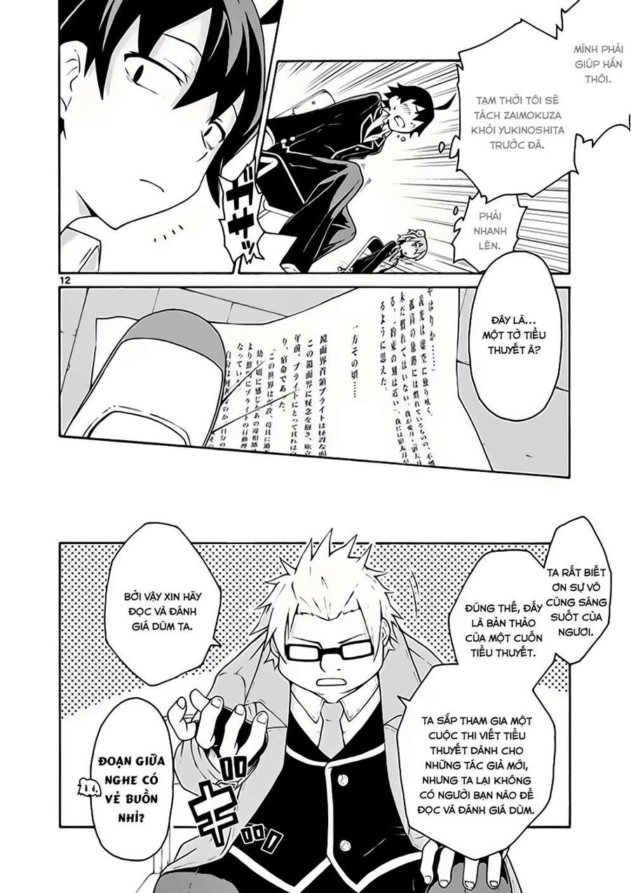 Chuyện Tình Thanh Xuân Bi Hài Của Tôi Quả Nhiên Là Sai Lầm @Comic Chapter 5 - Trang 11