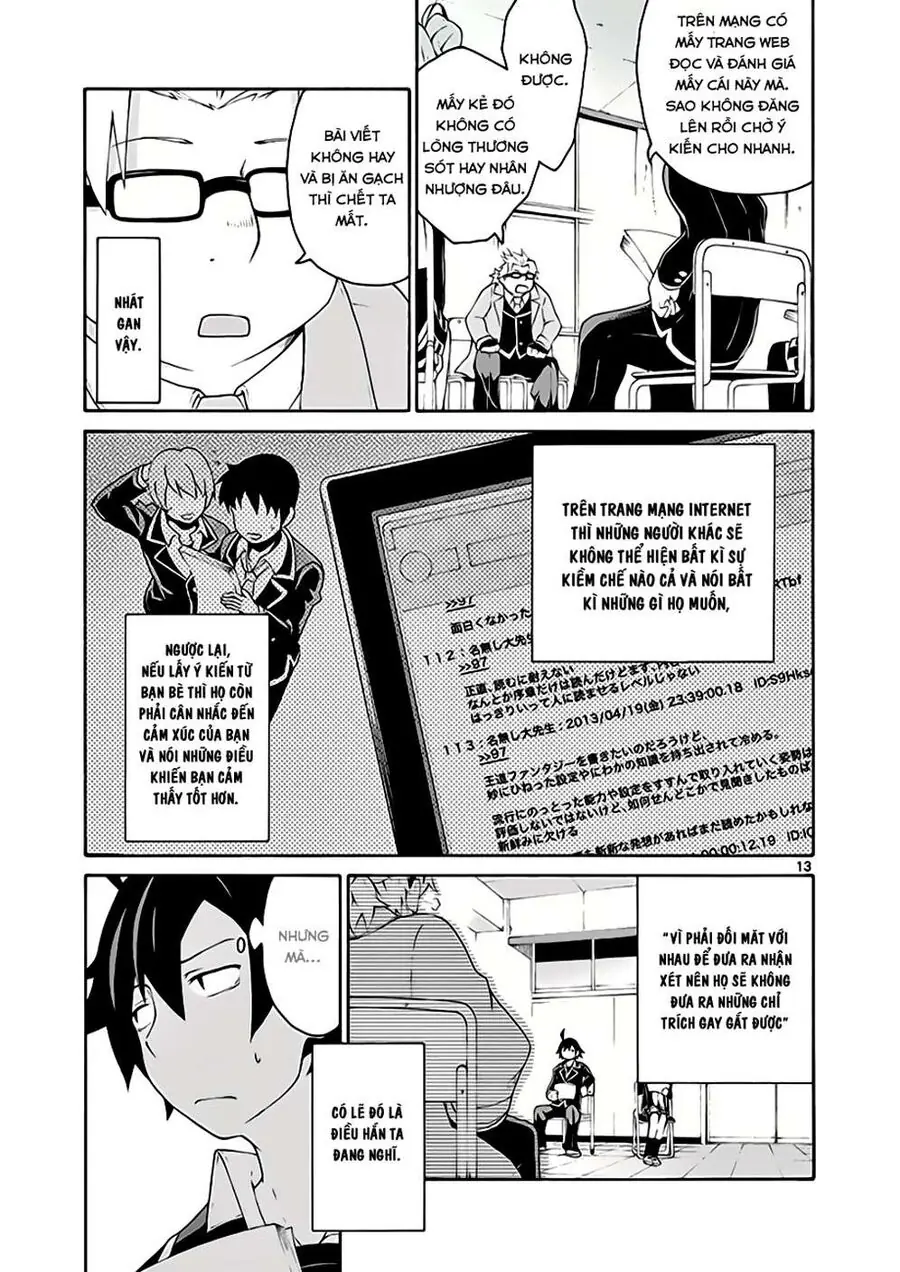 Chuyện Tình Thanh Xuân Bi Hài Của Tôi Quả Nhiên Là Sai Lầm @Comic Chapter 5 - Trang 12