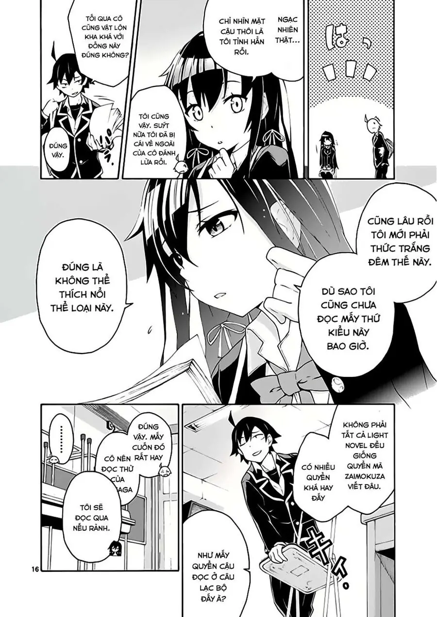 Chuyện Tình Thanh Xuân Bi Hài Của Tôi Quả Nhiên Là Sai Lầm @Comic Chapter 5 - Trang 15