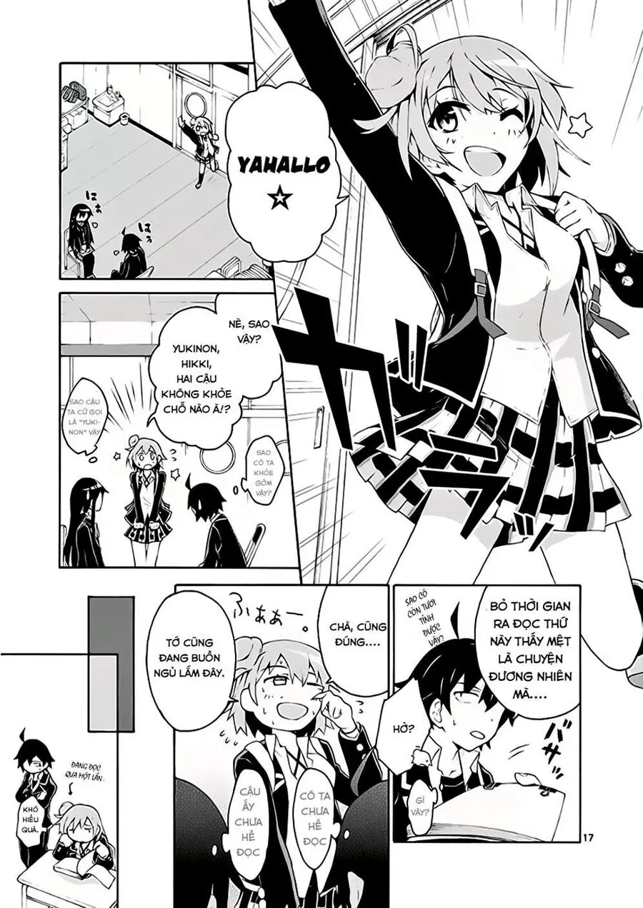 Chuyện Tình Thanh Xuân Bi Hài Của Tôi Quả Nhiên Là Sai Lầm @Comic Chapter 5 - Trang 16