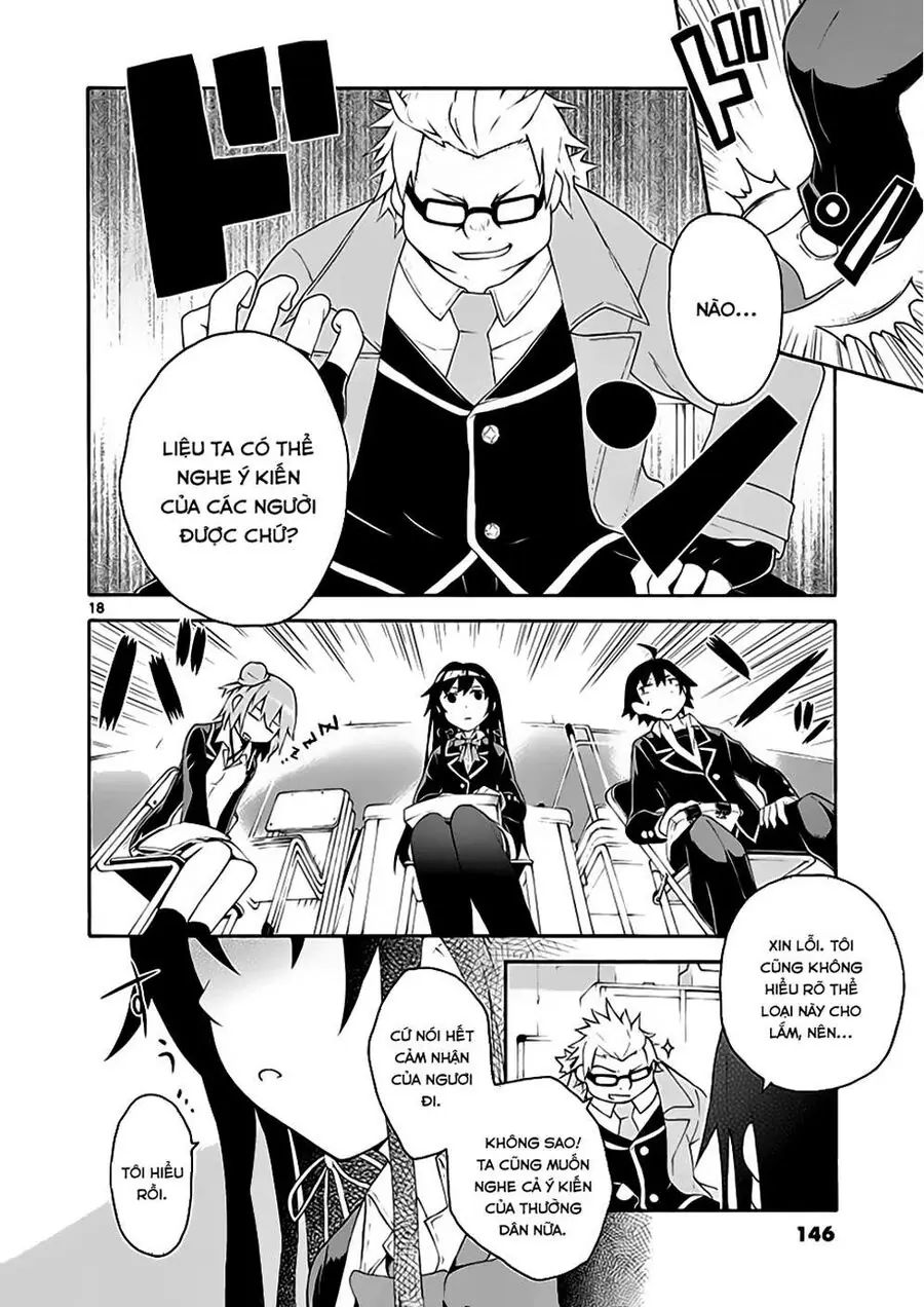 Chuyện Tình Thanh Xuân Bi Hài Của Tôi Quả Nhiên Là Sai Lầm @Comic Chapter 5 - Trang 17