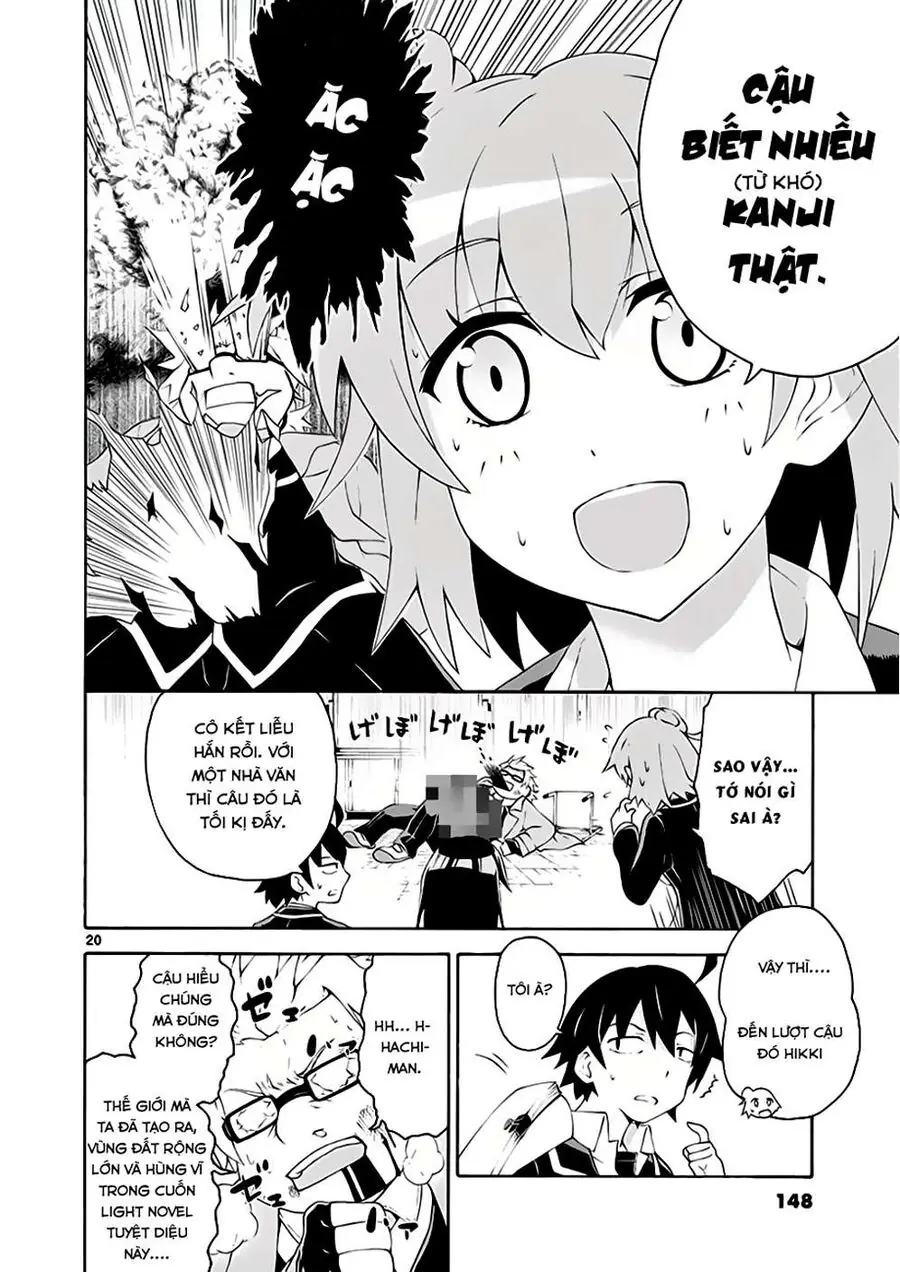 Chuyện Tình Thanh Xuân Bi Hài Của Tôi Quả Nhiên Là Sai Lầm @Comic Chapter 5 - Trang 19