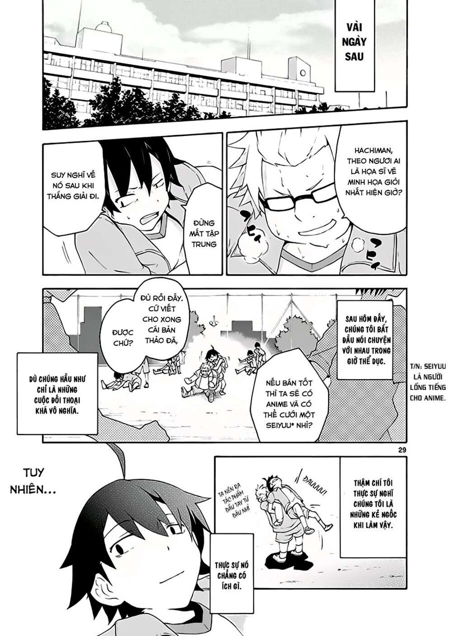 Chuyện Tình Thanh Xuân Bi Hài Của Tôi Quả Nhiên Là Sai Lầm @Comic Chapter 5 - Trang 27