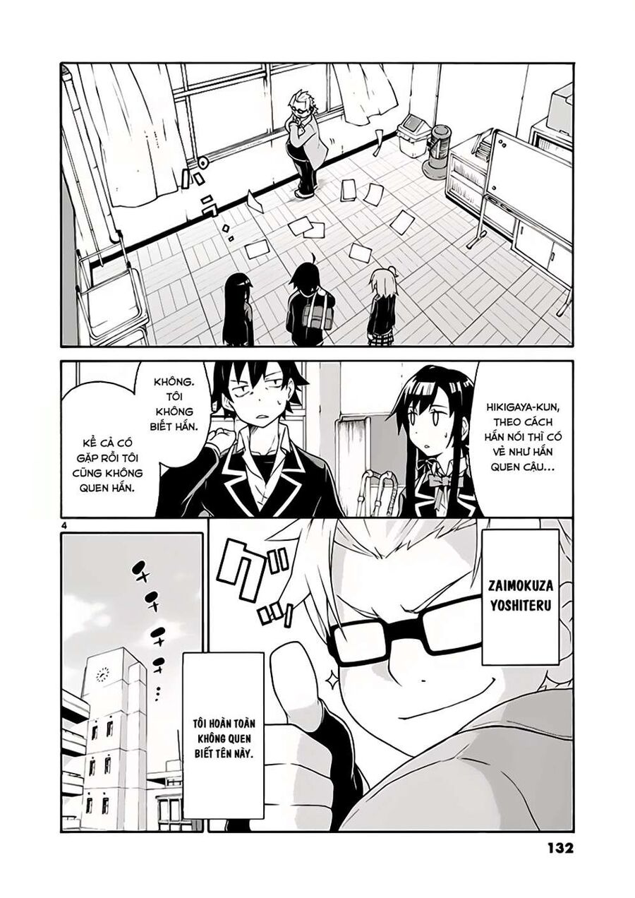 Chuyện Tình Thanh Xuân Bi Hài Của Tôi Quả Nhiên Là Sai Lầm @Comic Chapter 5 - Trang 4