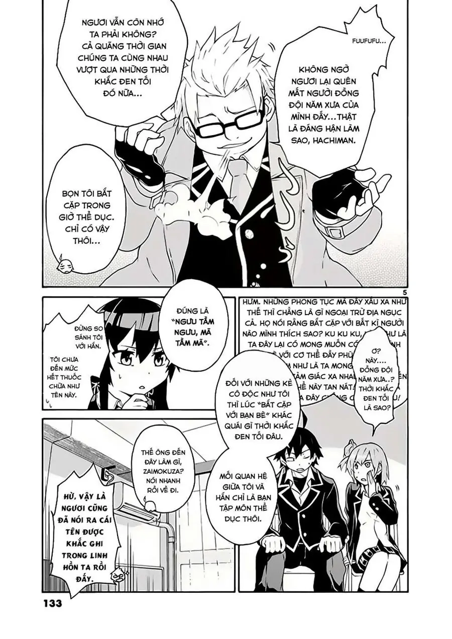 Chuyện Tình Thanh Xuân Bi Hài Của Tôi Quả Nhiên Là Sai Lầm @Comic Chapter 5 - Trang 5