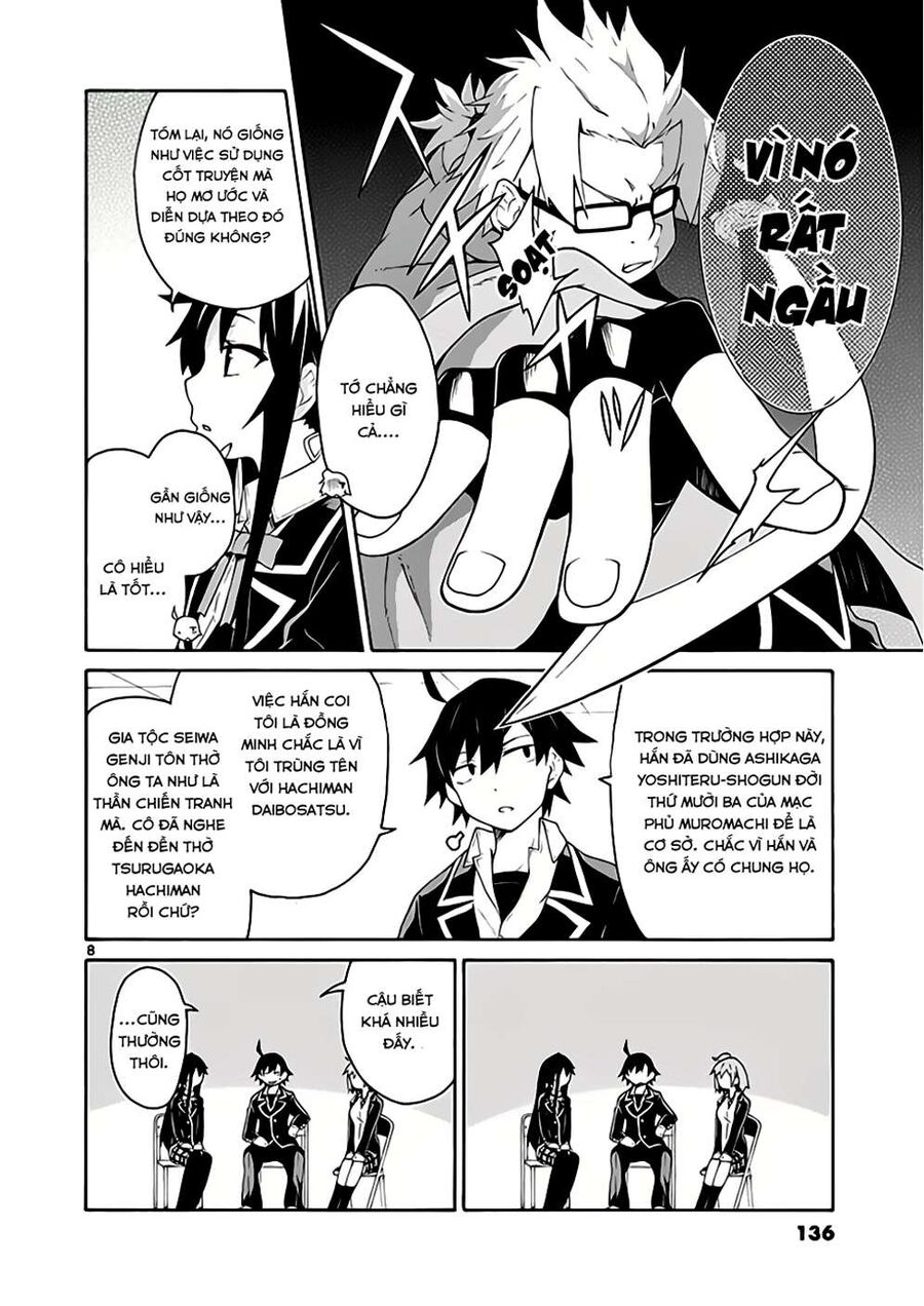 Chuyện Tình Thanh Xuân Bi Hài Của Tôi Quả Nhiên Là Sai Lầm @Comic Chapter 5 - Trang 7