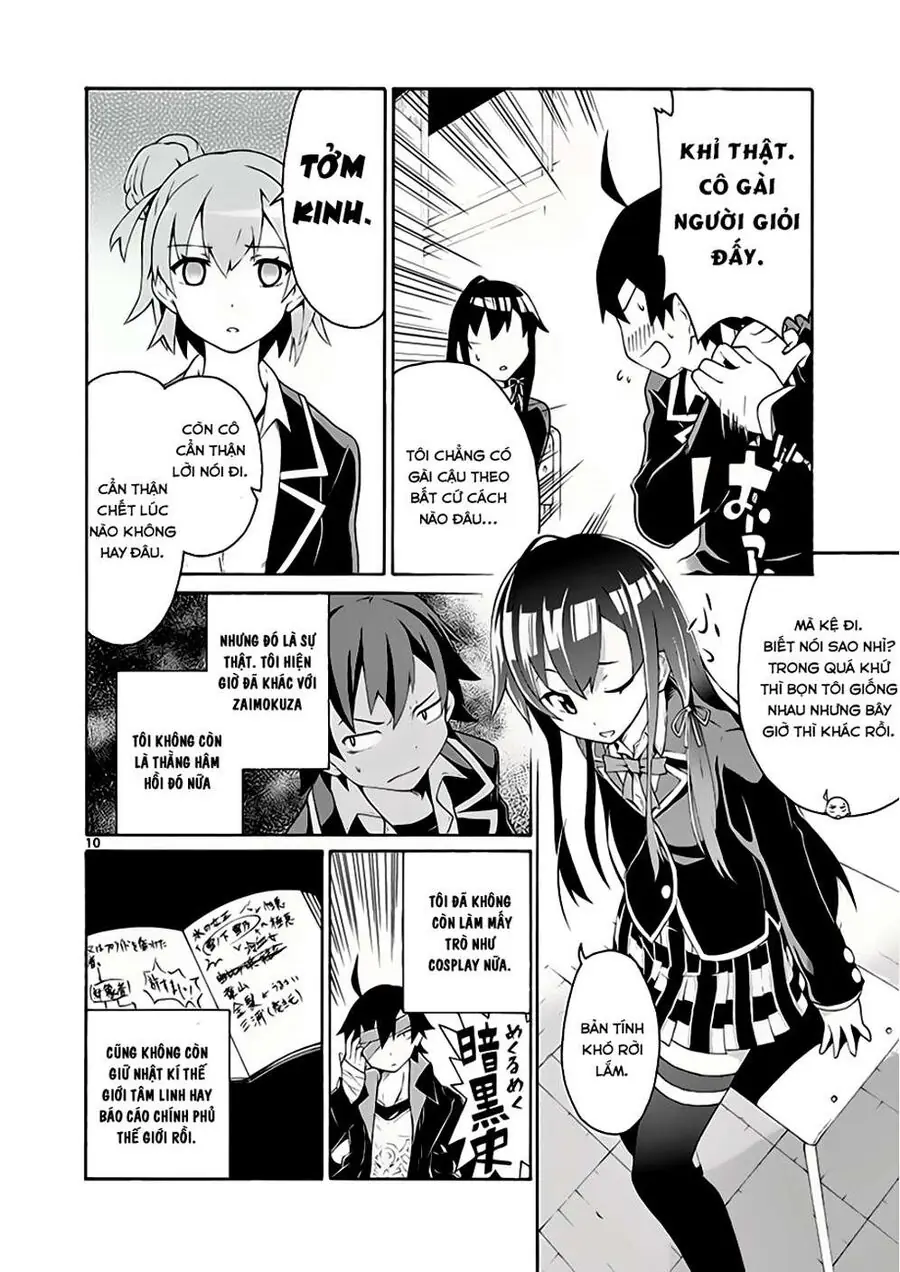 Chuyện Tình Thanh Xuân Bi Hài Của Tôi Quả Nhiên Là Sai Lầm @Comic Chapter 5 - Trang 9