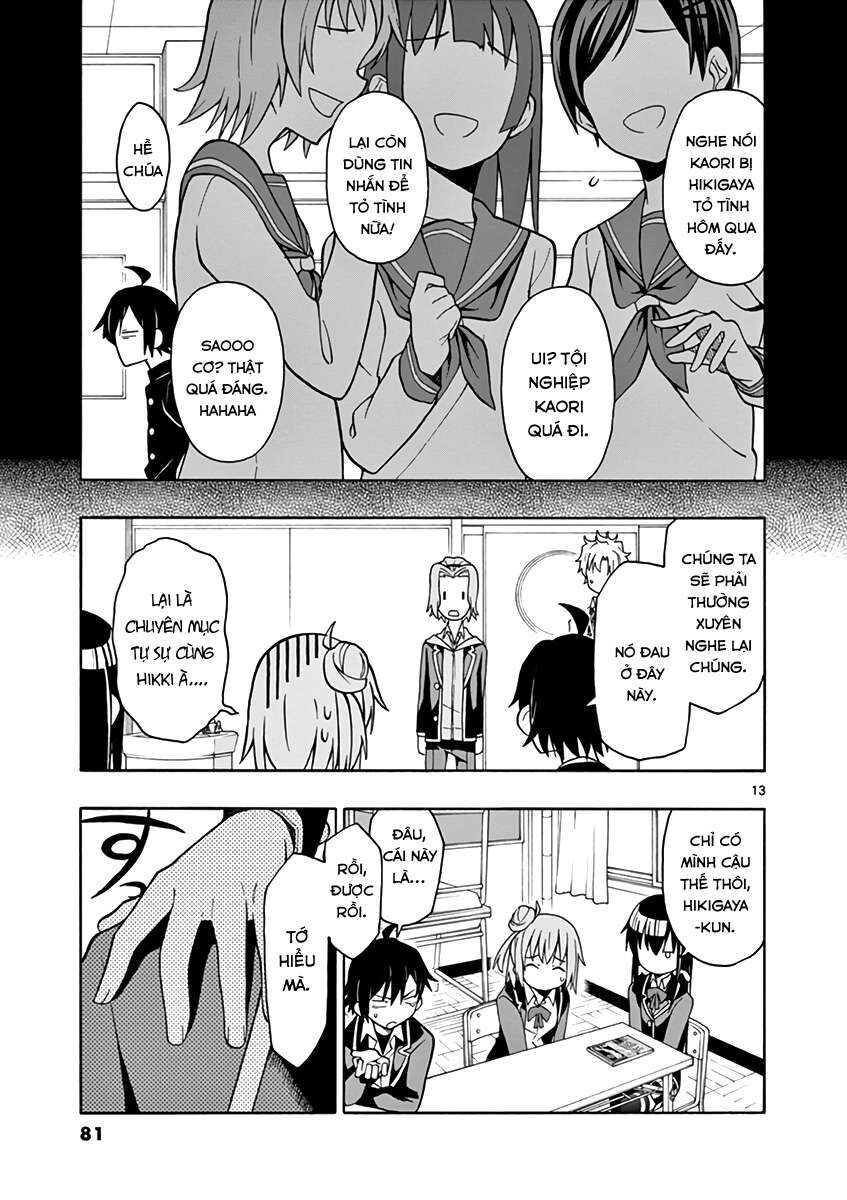 Chuyện Tình Thanh Xuân Bi Hài Của Tôi Quả Nhiên Là Sai Lầm @Comic Chapter 50 - Trang 15