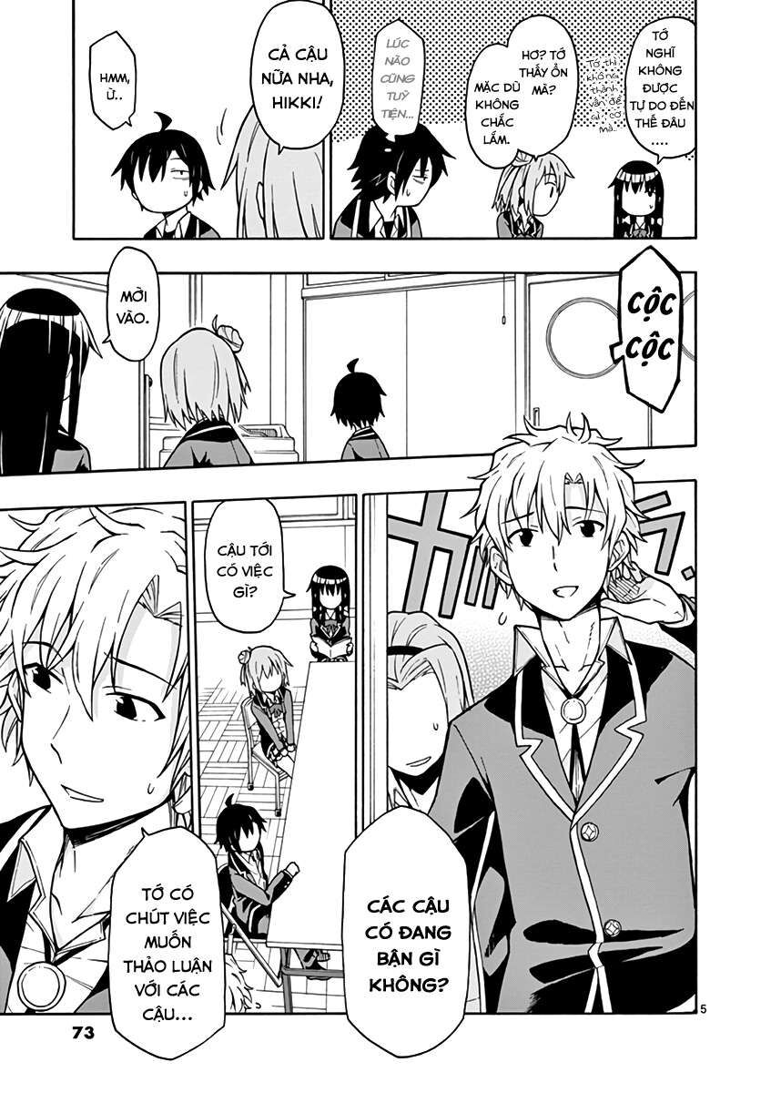 Chuyện Tình Thanh Xuân Bi Hài Của Tôi Quả Nhiên Là Sai Lầm @Comic Chapter 50 - Trang 7