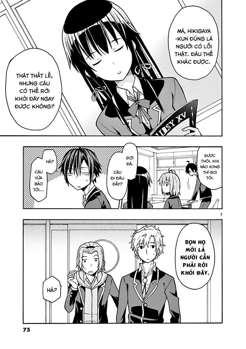 Chuyện Tình Thanh Xuân Bi Hài Của Tôi Quả Nhiên Là Sai Lầm @Comic Chapter 50 - Trang 9