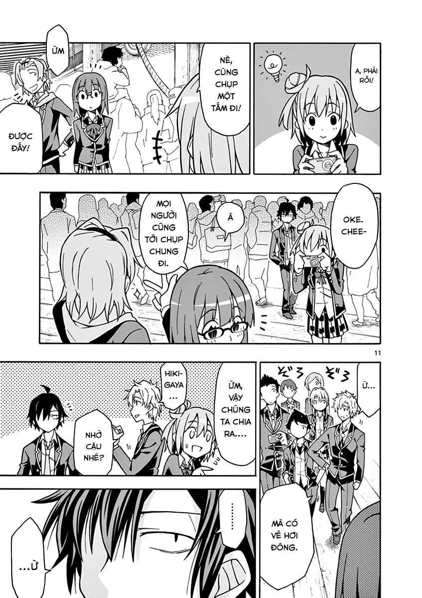 Chuyện Tình Thanh Xuân Bi Hài Của Tôi Quả Nhiên Là Sai Lầm @Comic Chapter 51 - Trang 11