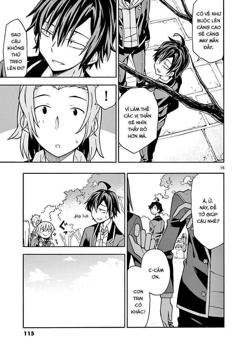 Chuyện Tình Thanh Xuân Bi Hài Của Tôi Quả Nhiên Là Sai Lầm @Comic Chapter 51 - Trang 15