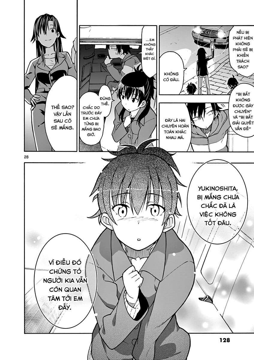 Chuyện Tình Thanh Xuân Bi Hài Của Tôi Quả Nhiên Là Sai Lầm @Comic Chapter 51 - Trang 28