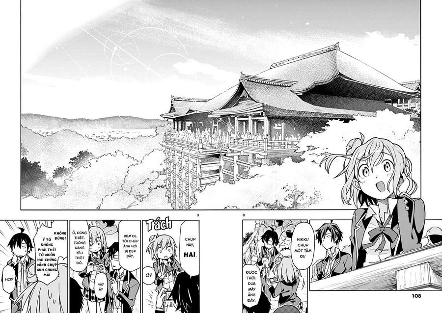 Chuyện Tình Thanh Xuân Bi Hài Của Tôi Quả Nhiên Là Sai Lầm @Comic Chapter 51 - Trang 9