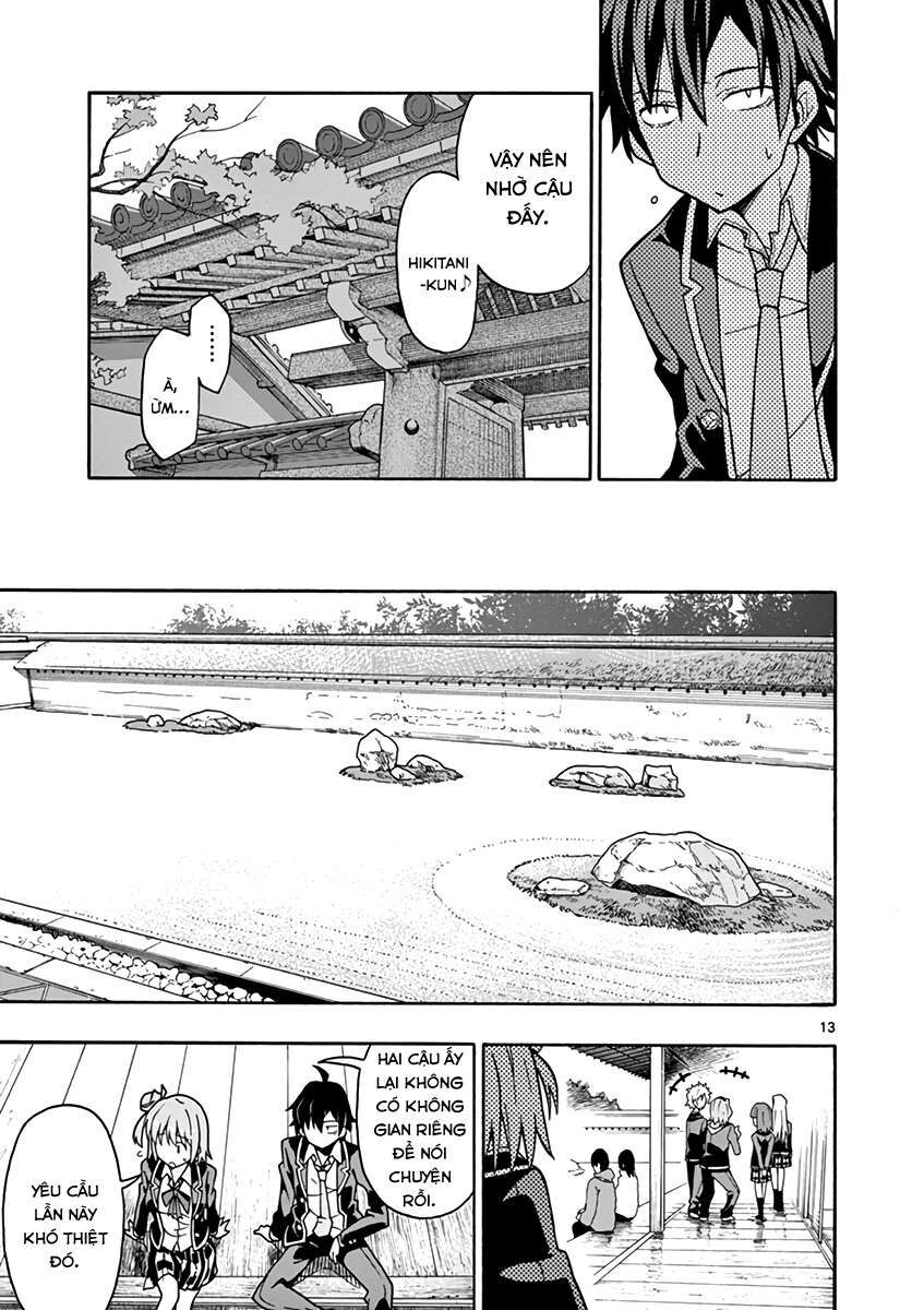 Chuyện Tình Thanh Xuân Bi Hài Của Tôi Quả Nhiên Là Sai Lầm @Comic Chapter 52 - Trang 14