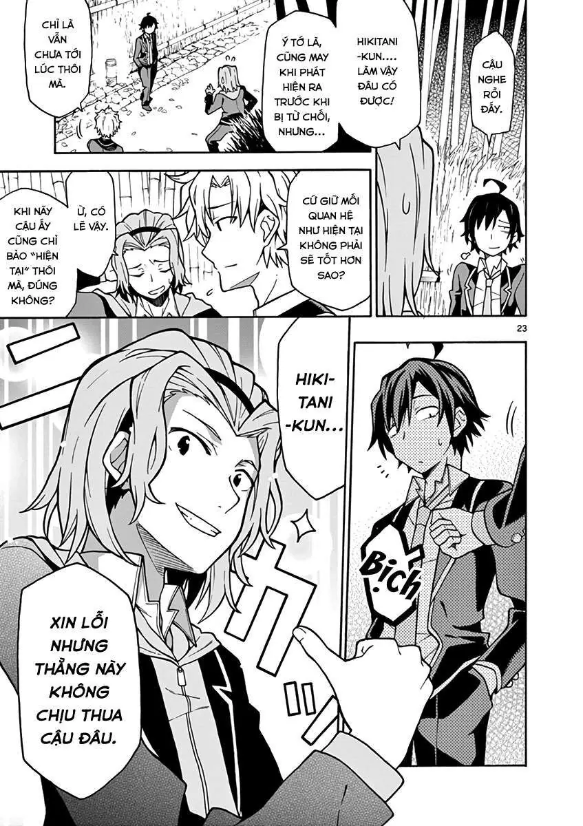 Chuyện Tình Thanh Xuân Bi Hài Của Tôi Quả Nhiên Là Sai Lầm @Comic Chapter 53 - Trang 23
