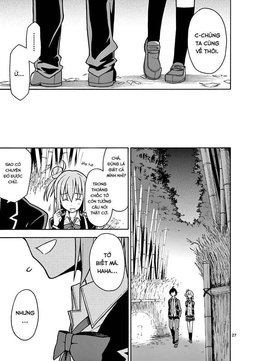 Chuyện Tình Thanh Xuân Bi Hài Của Tôi Quả Nhiên Là Sai Lầm @Comic Chapter 53 - Trang 27