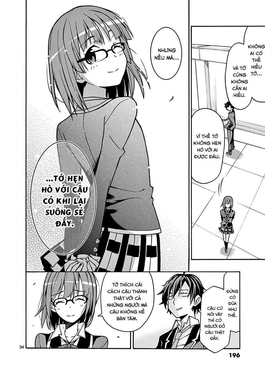 Chuyện Tình Thanh Xuân Bi Hài Của Tôi Quả Nhiên Là Sai Lầm @Comic Chapter 53 - Trang 34