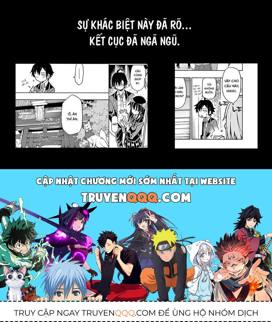 Chuyện Tình Thanh Xuân Bi Hài Của Tôi Quả Nhiên Là Sai Lầm @Comic Chapter 53 - Trang 37
