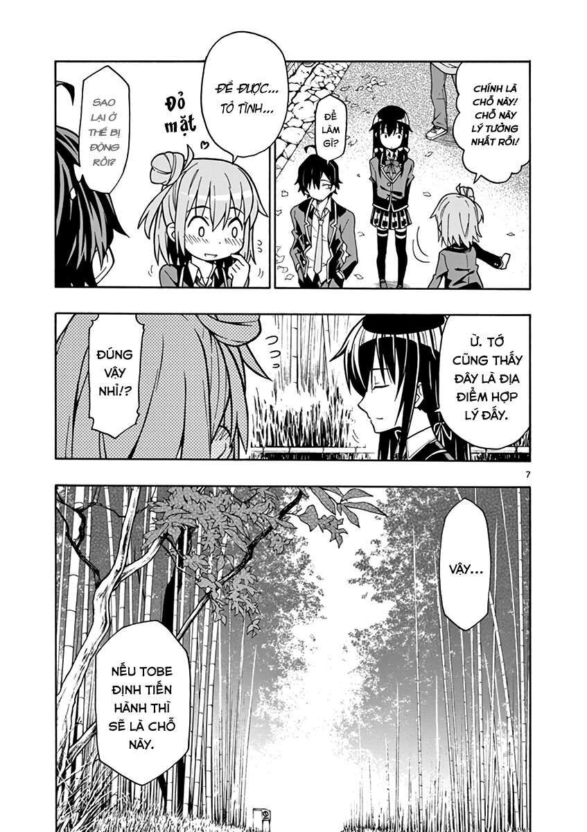 Chuyện Tình Thanh Xuân Bi Hài Của Tôi Quả Nhiên Là Sai Lầm @Comic Chapter 53 - Trang 8