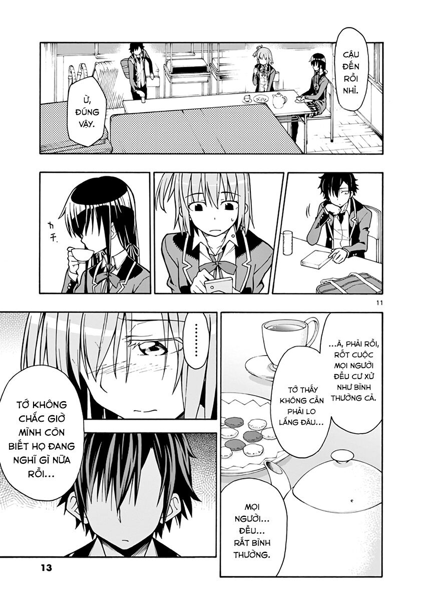 Chuyện Tình Thanh Xuân Bi Hài Của Tôi Quả Nhiên Là Sai Lầm @Comic Chapter 54 - Trang 12