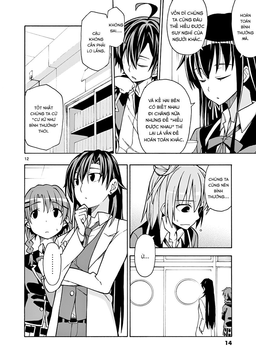 Chuyện Tình Thanh Xuân Bi Hài Của Tôi Quả Nhiên Là Sai Lầm @Comic Chapter 54 - Trang 13