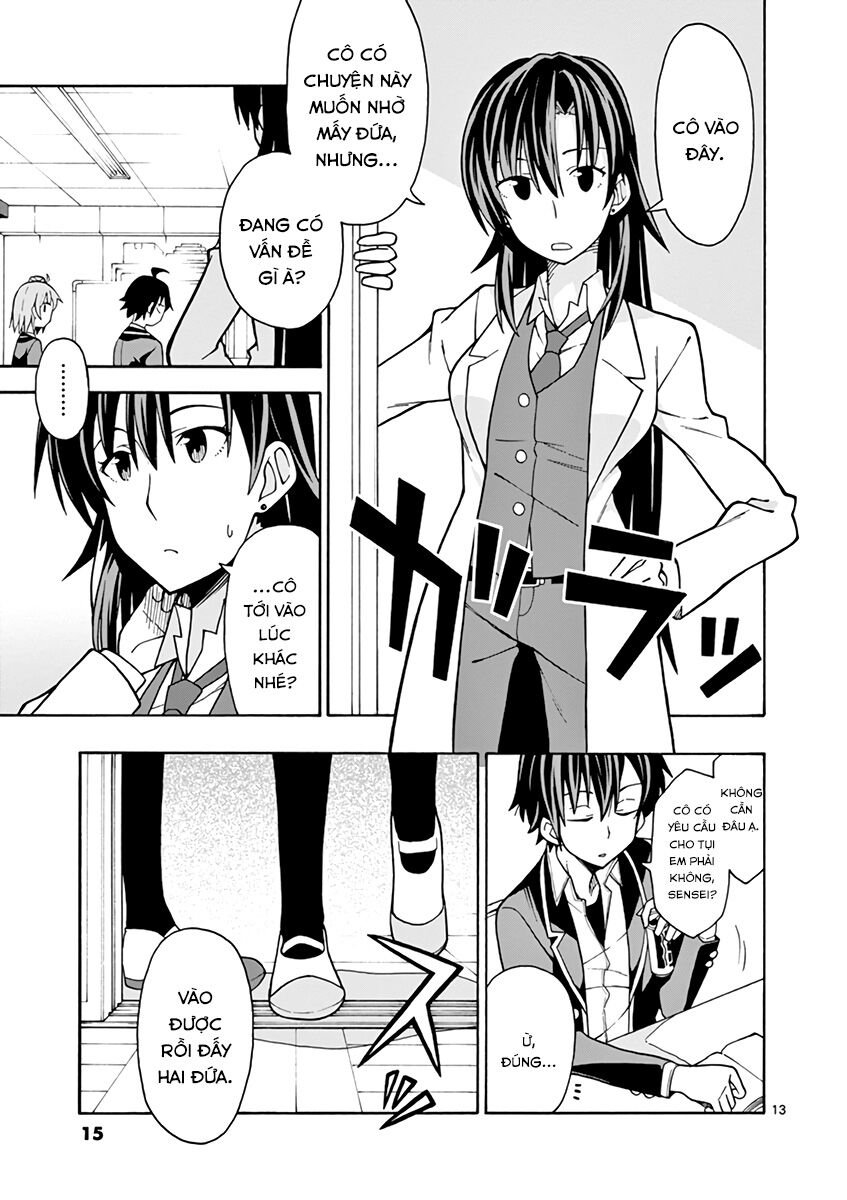 Chuyện Tình Thanh Xuân Bi Hài Của Tôi Quả Nhiên Là Sai Lầm @Comic Chapter 54 - Trang 14