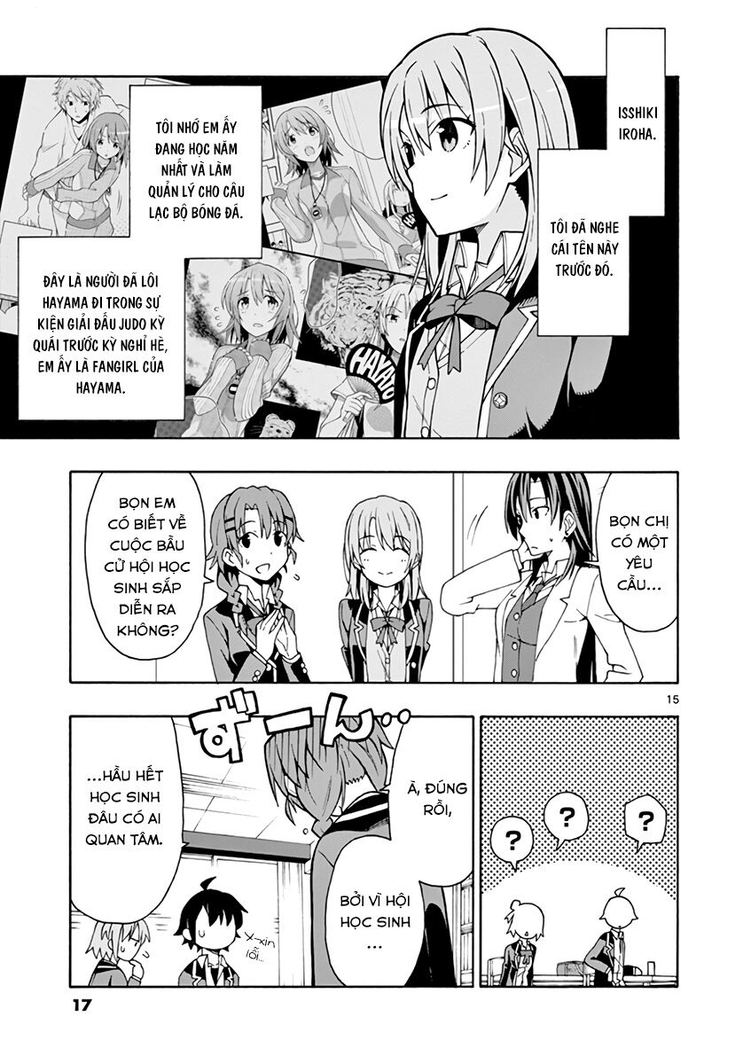Chuyện Tình Thanh Xuân Bi Hài Của Tôi Quả Nhiên Là Sai Lầm @Comic Chapter 54 - Trang 16