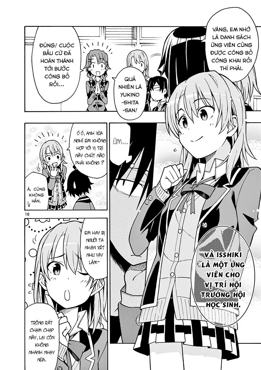 Chuyện Tình Thanh Xuân Bi Hài Của Tôi Quả Nhiên Là Sai Lầm @Comic Chapter 54 - Trang 17