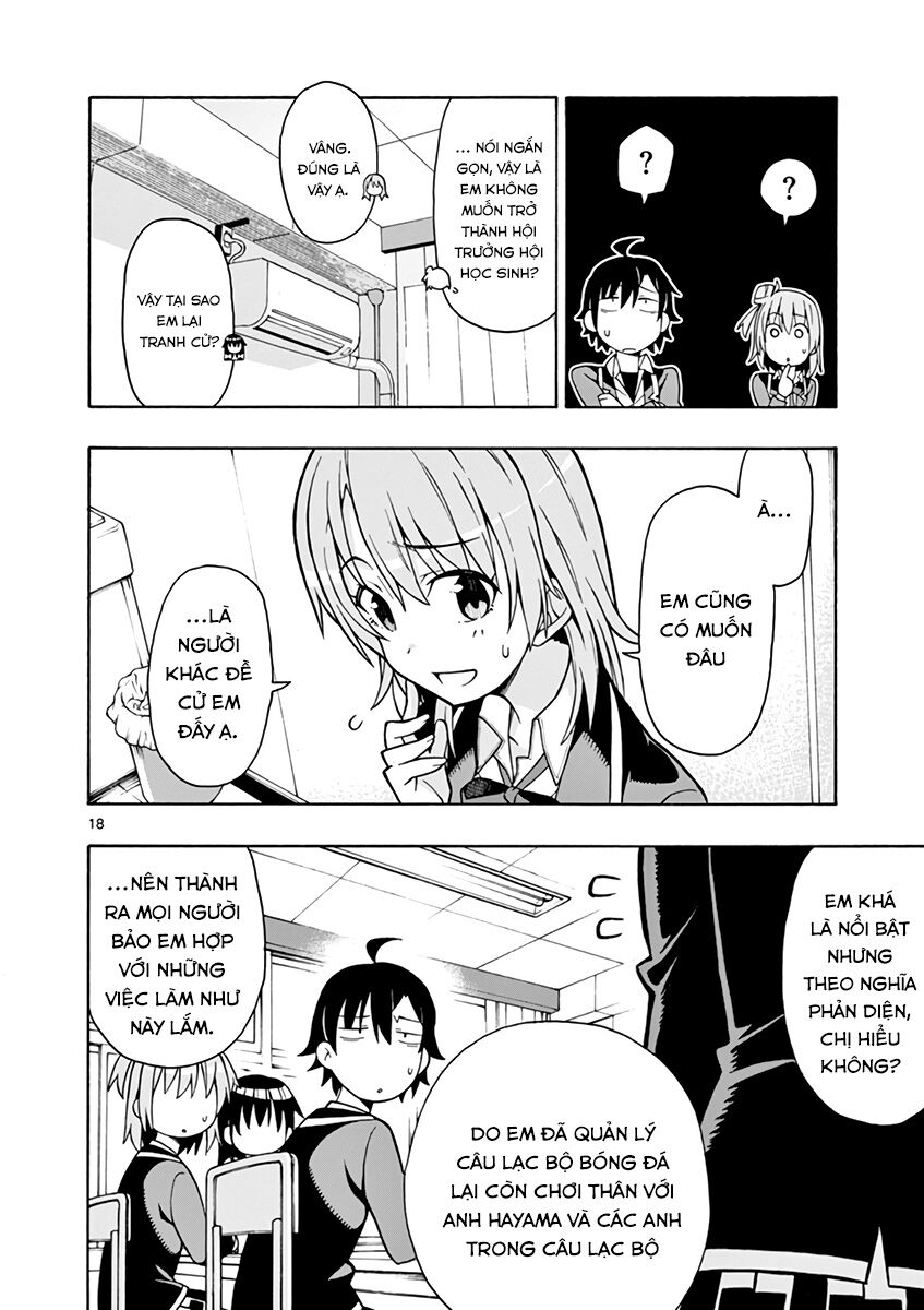 Chuyện Tình Thanh Xuân Bi Hài Của Tôi Quả Nhiên Là Sai Lầm @Comic Chapter 54 - Trang 19