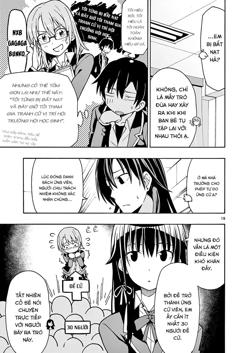 Chuyện Tình Thanh Xuân Bi Hài Của Tôi Quả Nhiên Là Sai Lầm @Comic Chapter 54 - Trang 20