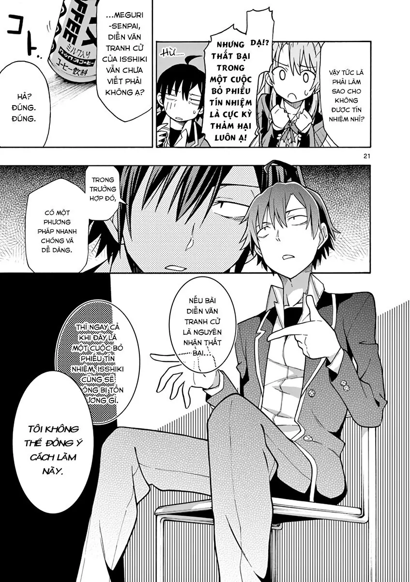 Chuyện Tình Thanh Xuân Bi Hài Của Tôi Quả Nhiên Là Sai Lầm @Comic Chapter 54 - Trang 22