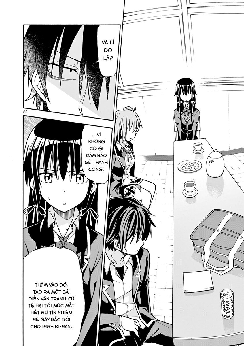 Chuyện Tình Thanh Xuân Bi Hài Của Tôi Quả Nhiên Là Sai Lầm @Comic Chapter 54 - Trang 23