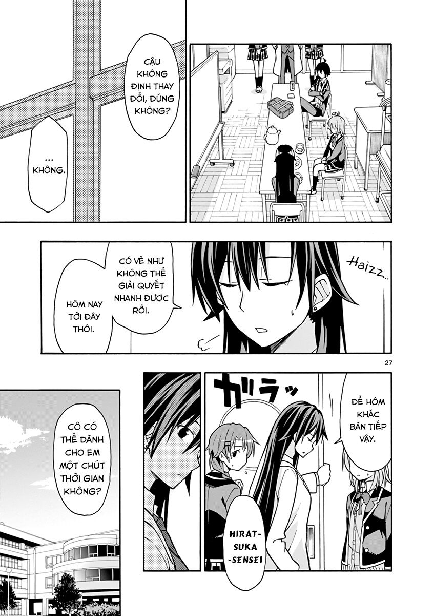 Chuyện Tình Thanh Xuân Bi Hài Của Tôi Quả Nhiên Là Sai Lầm @Comic Chapter 54 - Trang 28