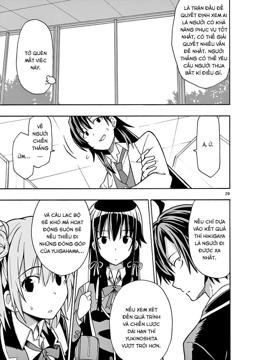 Chuyện Tình Thanh Xuân Bi Hài Của Tôi Quả Nhiên Là Sai Lầm @Comic Chapter 54 - Trang 30