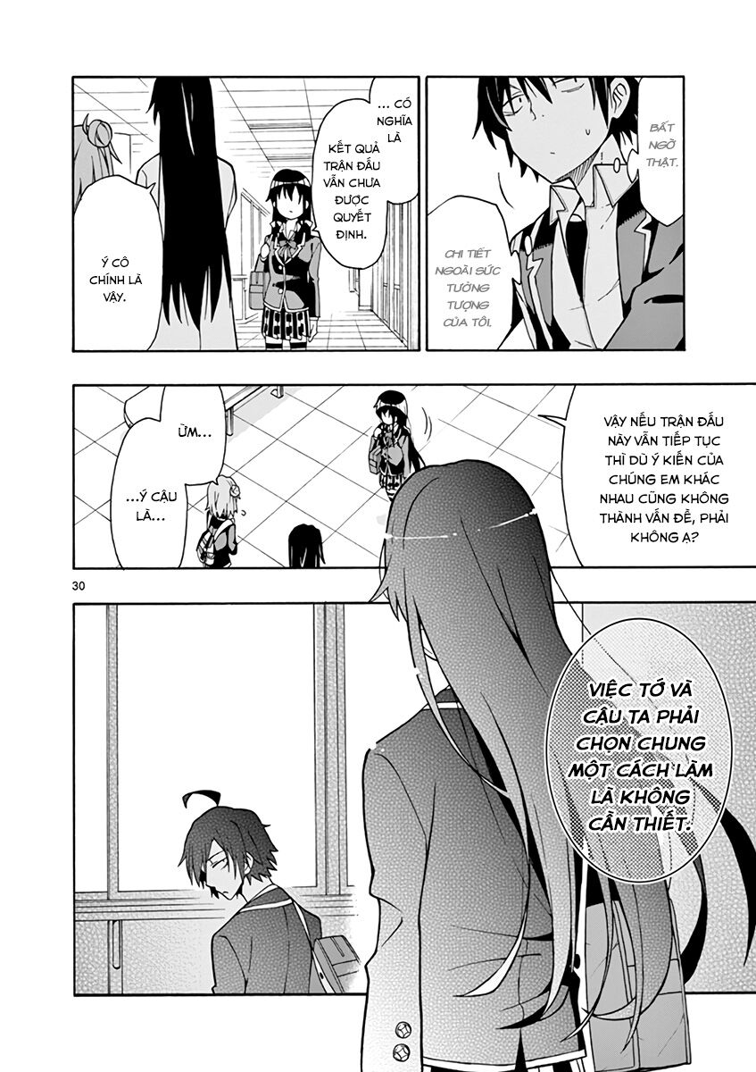Chuyện Tình Thanh Xuân Bi Hài Của Tôi Quả Nhiên Là Sai Lầm @Comic Chapter 54 - Trang 31