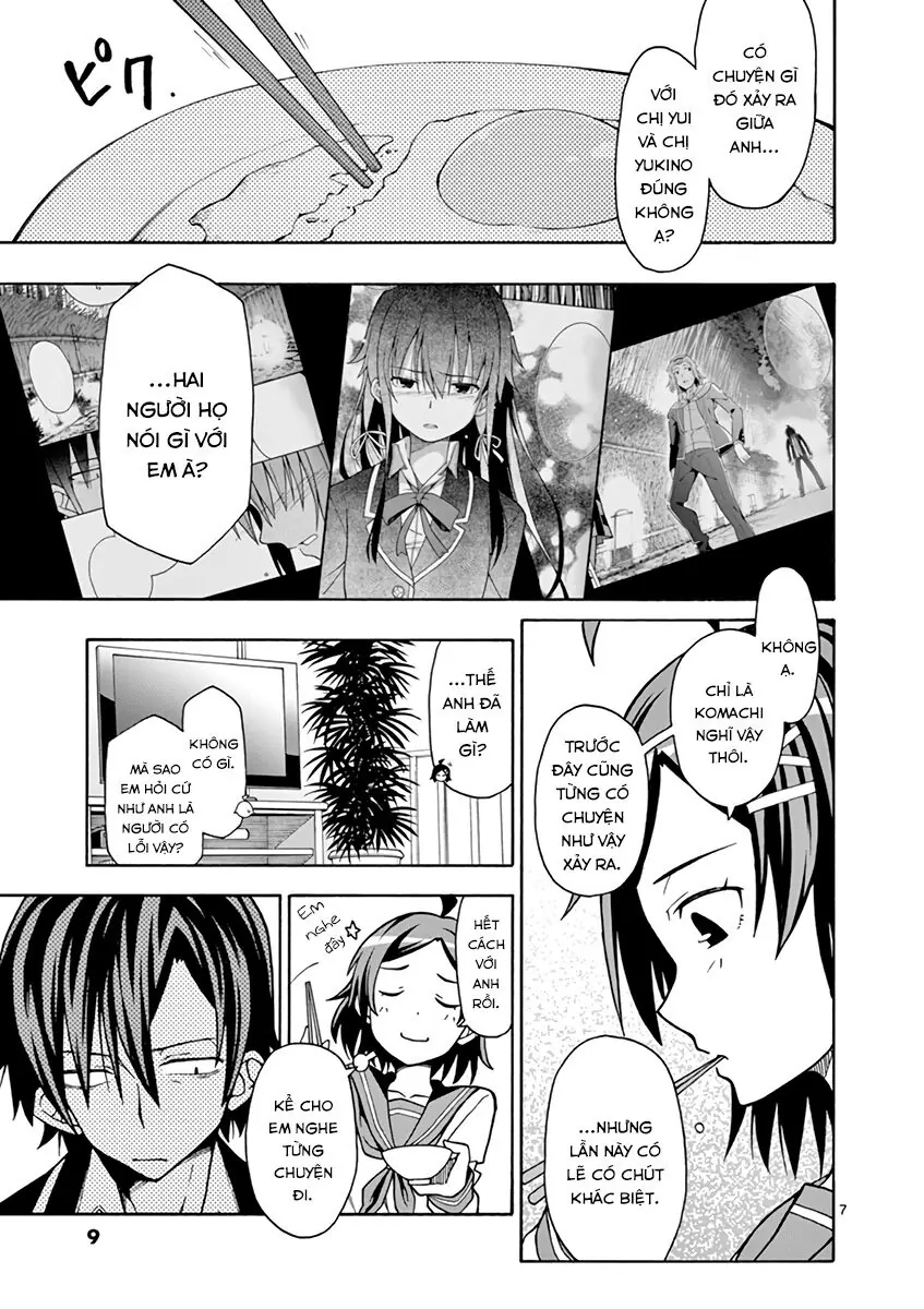 Chuyện Tình Thanh Xuân Bi Hài Của Tôi Quả Nhiên Là Sai Lầm @Comic Chapter 54 - Trang 8