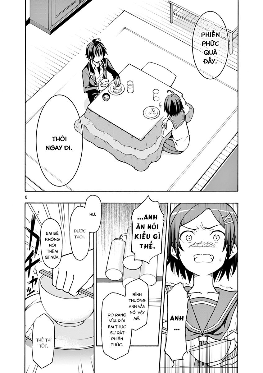 Chuyện Tình Thanh Xuân Bi Hài Của Tôi Quả Nhiên Là Sai Lầm @Comic Chapter 54 - Trang 9