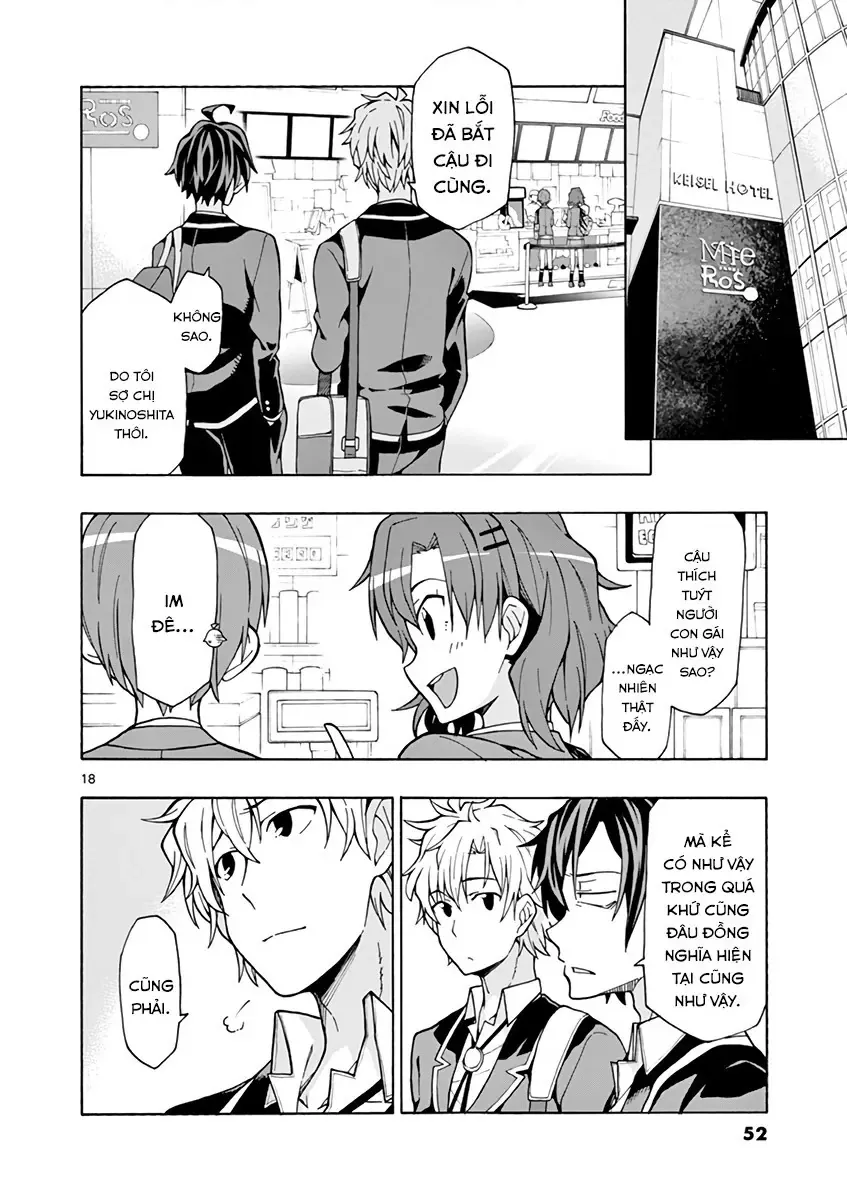 Chuyện Tình Thanh Xuân Bi Hài Của Tôi Quả Nhiên Là Sai Lầm @Comic Chapter 55 - Trang 19