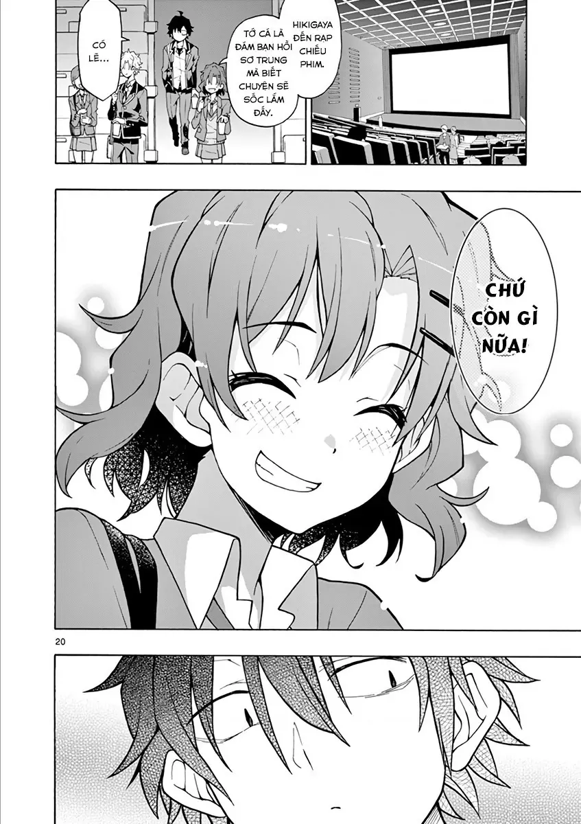 Chuyện Tình Thanh Xuân Bi Hài Của Tôi Quả Nhiên Là Sai Lầm @Comic Chapter 55 - Trang 21