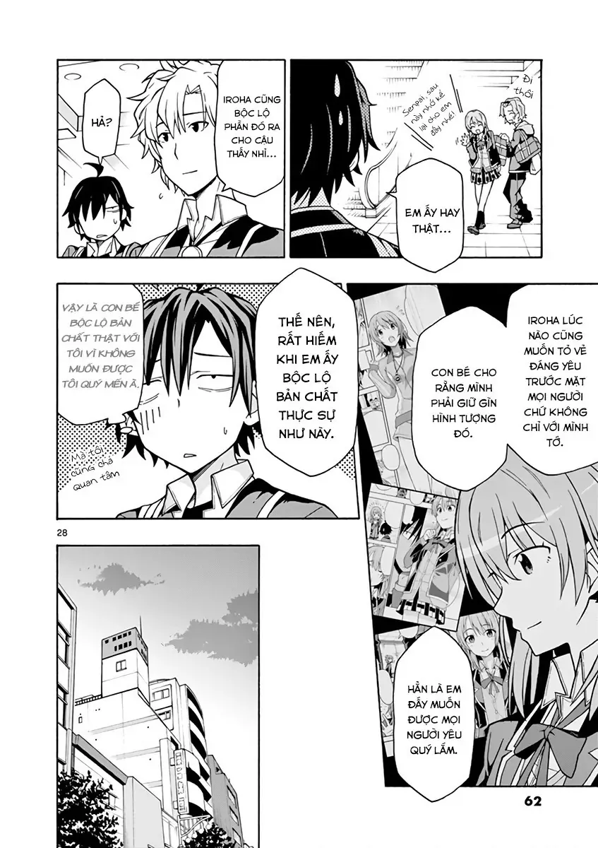 Chuyện Tình Thanh Xuân Bi Hài Của Tôi Quả Nhiên Là Sai Lầm @Comic Chapter 55 - Trang 29
