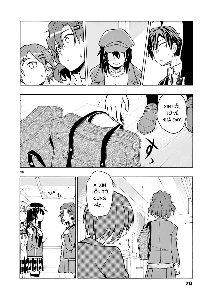 Chuyện Tình Thanh Xuân Bi Hài Của Tôi Quả Nhiên Là Sai Lầm @Comic Chapter 55 - Trang 36