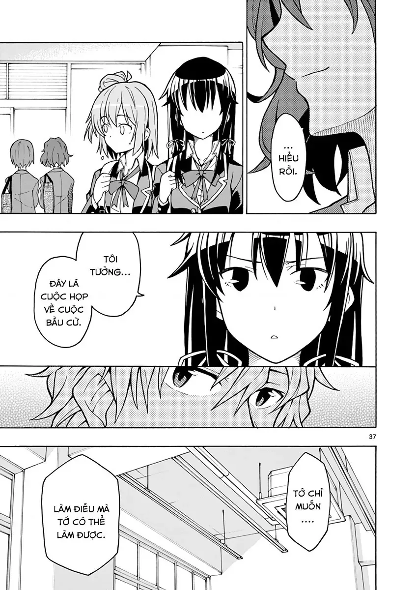 Chuyện Tình Thanh Xuân Bi Hài Của Tôi Quả Nhiên Là Sai Lầm @Comic Chapter 55 - Trang 37
