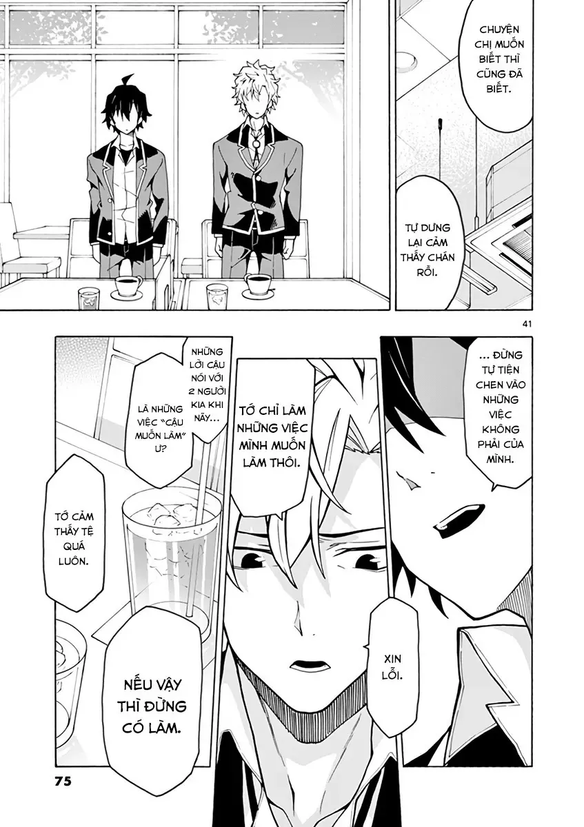 Chuyện Tình Thanh Xuân Bi Hài Của Tôi Quả Nhiên Là Sai Lầm @Comic Chapter 55 - Trang 41