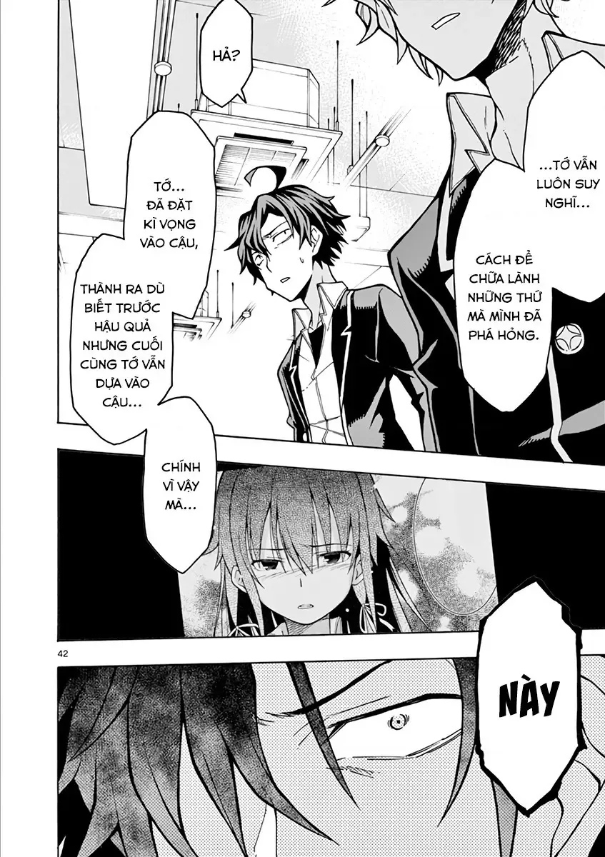 Chuyện Tình Thanh Xuân Bi Hài Của Tôi Quả Nhiên Là Sai Lầm @Comic Chapter 55 - Trang 42